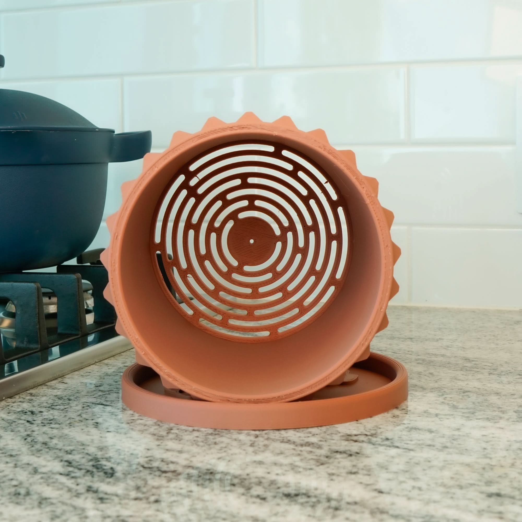 Cubist Planter with Drainage - My American Goods