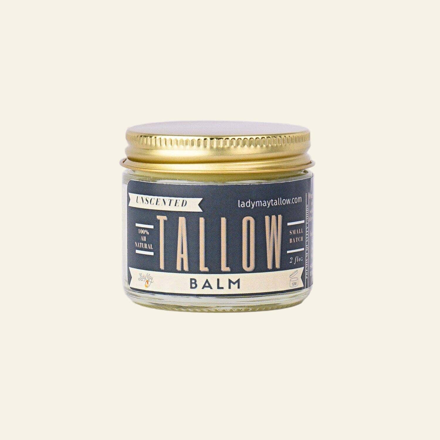 Unscented Tallow Balm – All-Natural Beef Tallow Moisturizer - My American Goods