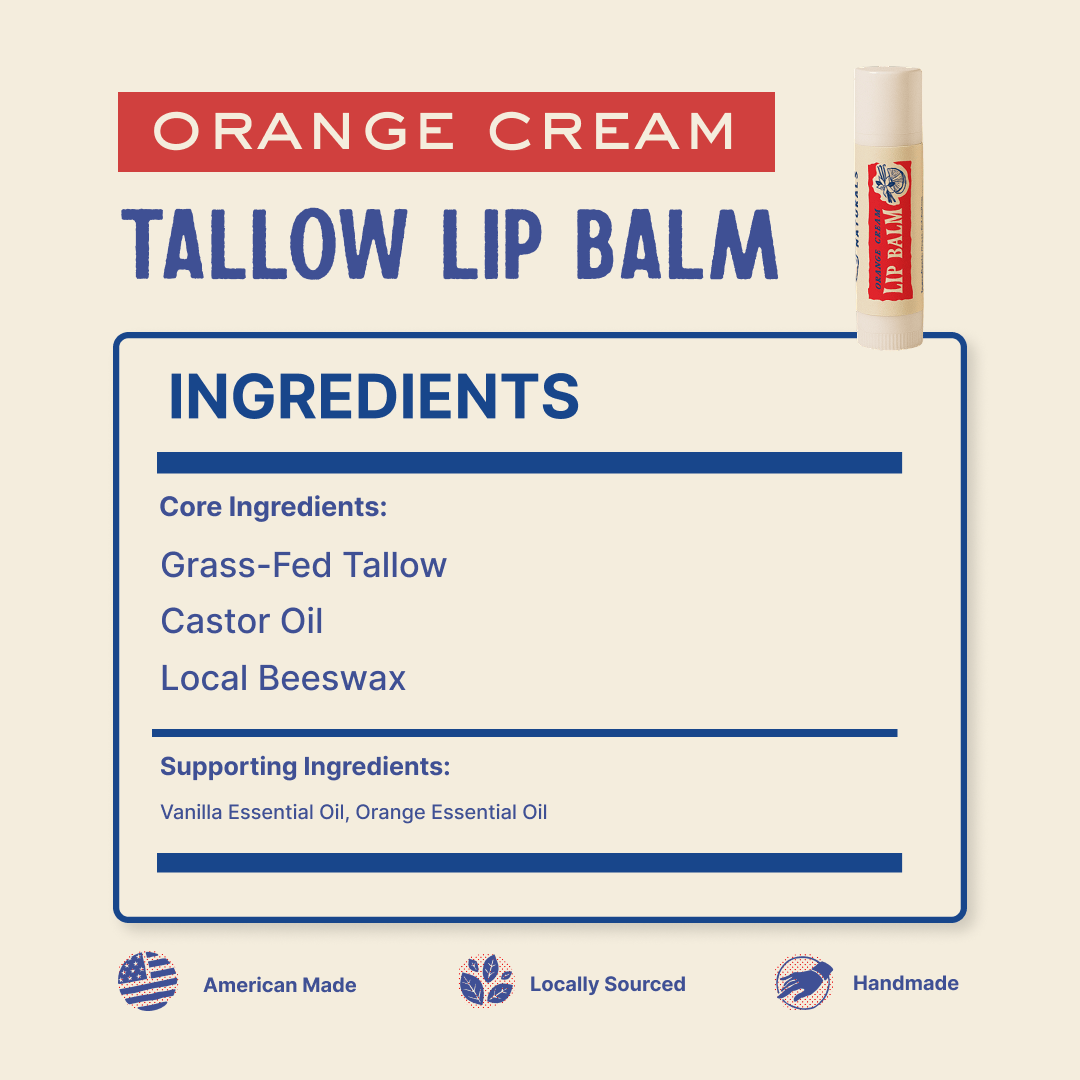 PapaBear Naturals Papabear Tallow Lip Balm - (5 Pack)