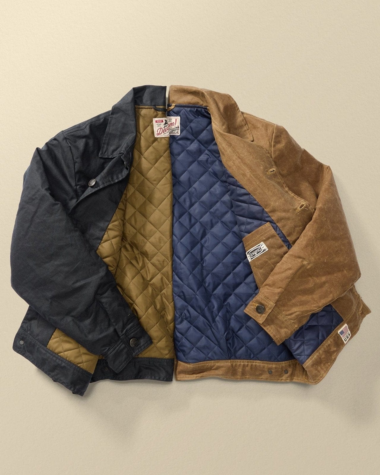 Deadeye Waxed Canvas Trucker Jacket