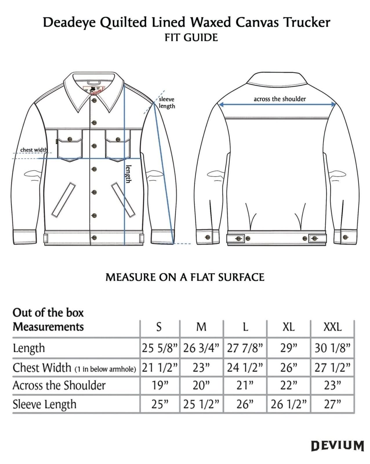 Deadeye Waxed Canvas Trucker Jacket - My American Goods