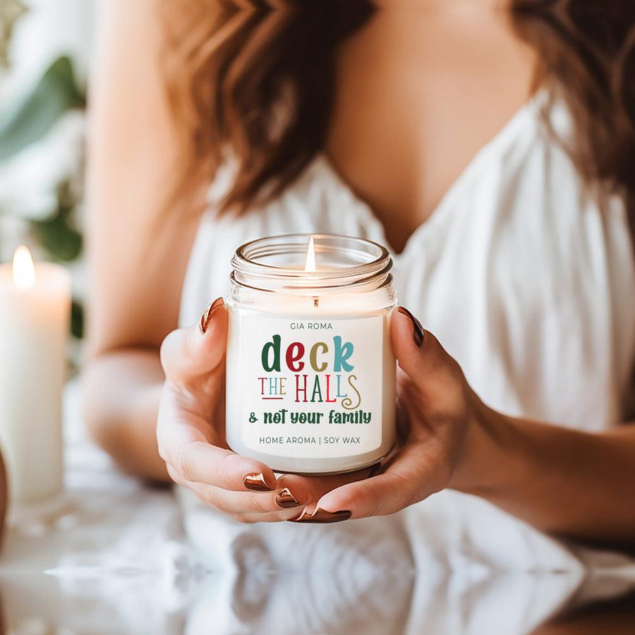 Gia Roma Candle Deck The Halls Candle
