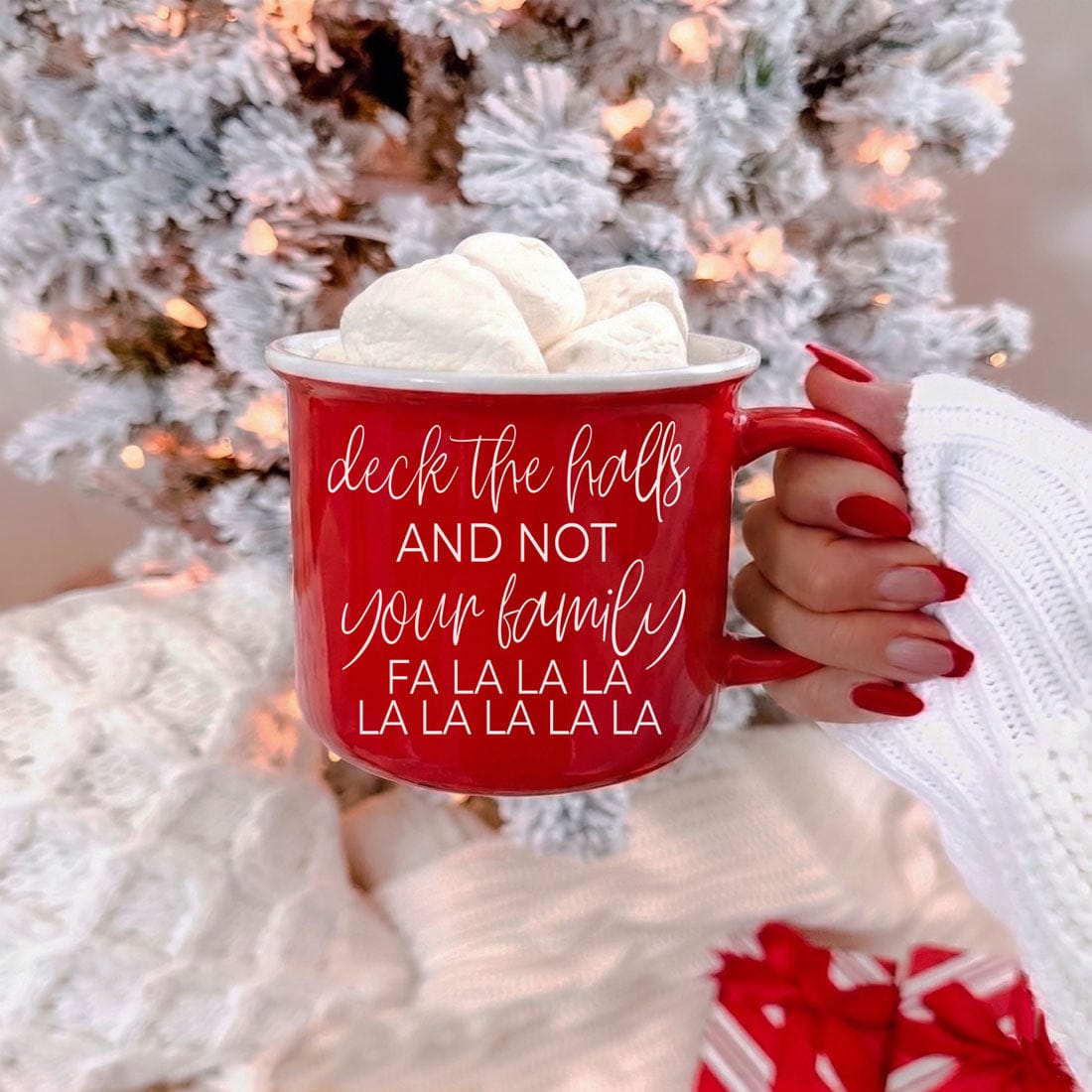 Gia Roma Coffee Mug, Deck The Halls Mug