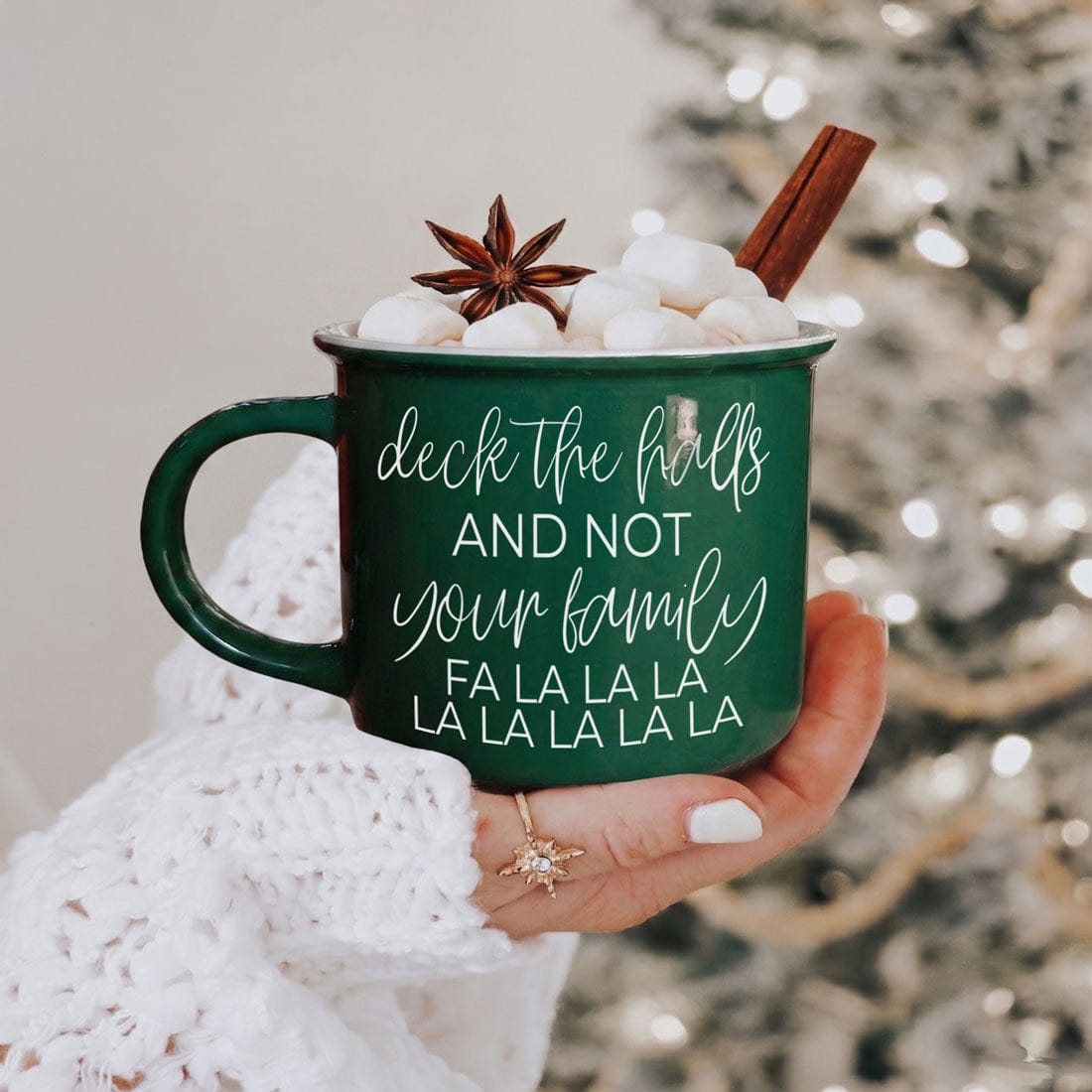 Gia Roma Coffee Mug, Deck The Halls Mug
