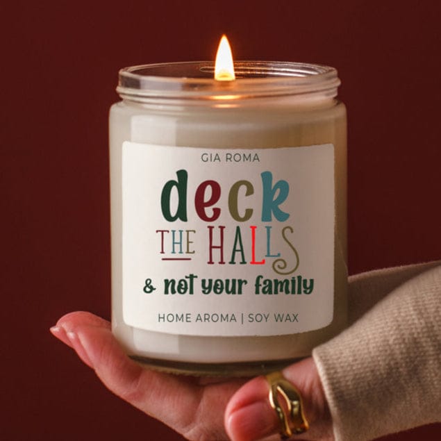 Gia Roma Candle Deck The Halls Candle
