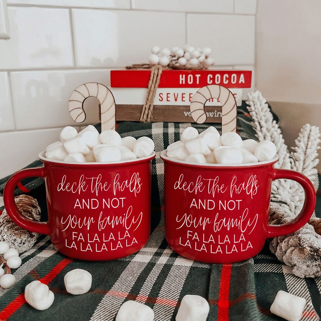 Gia Roma Coffee Mug, Deck The Halls Mug