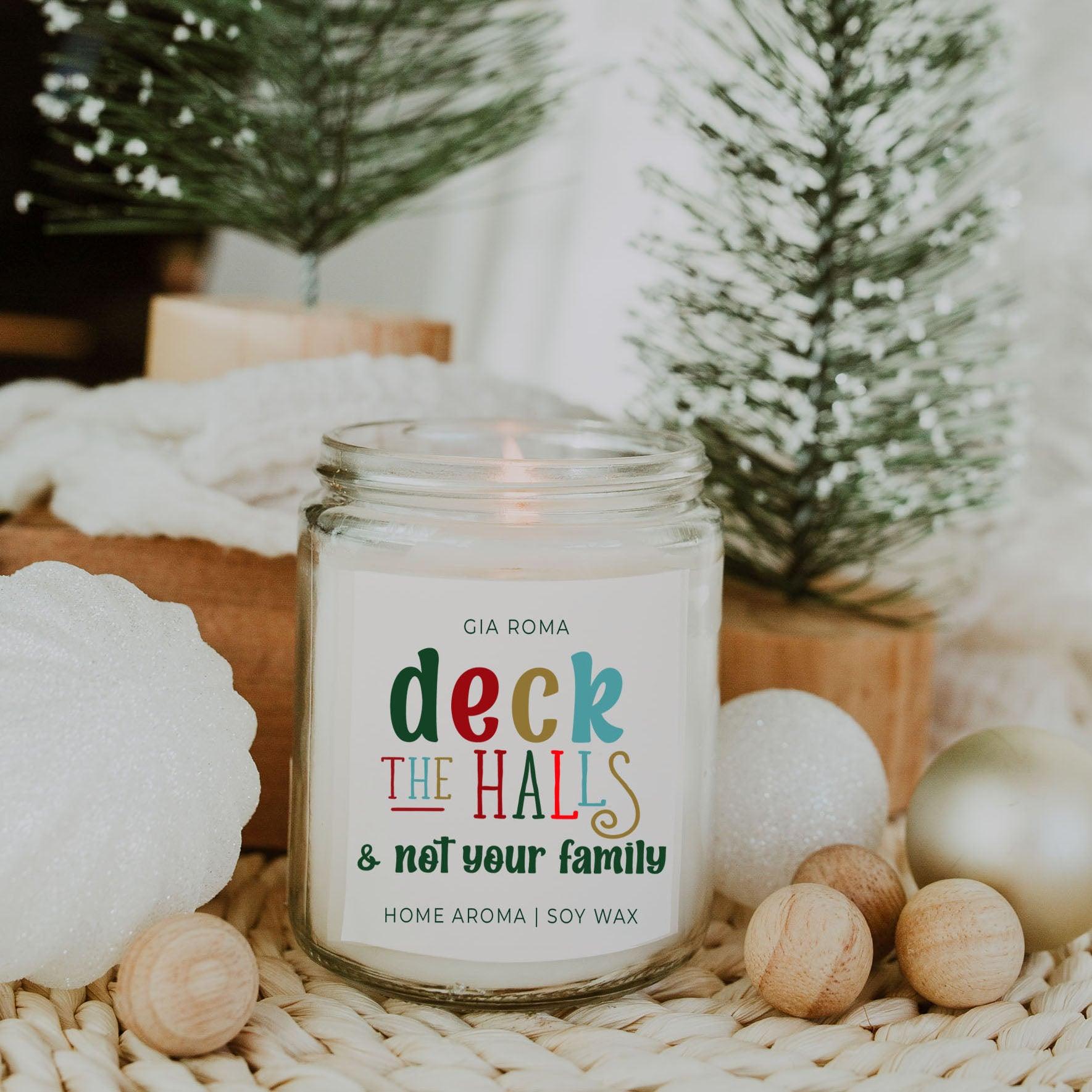 Gia Roma Candle Deck The Halls Candle
