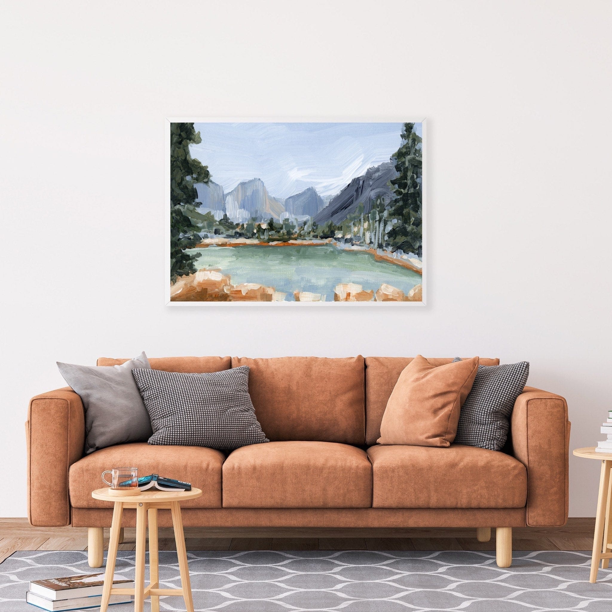 Katie Garrison Art Print "Delta Lake" Art Print
