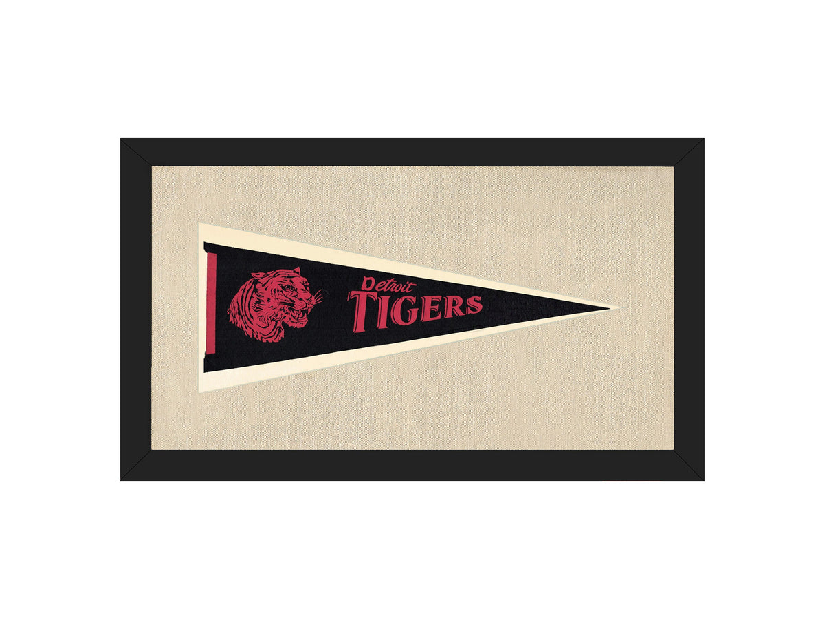 Vintage Detroit Tigers Pennant