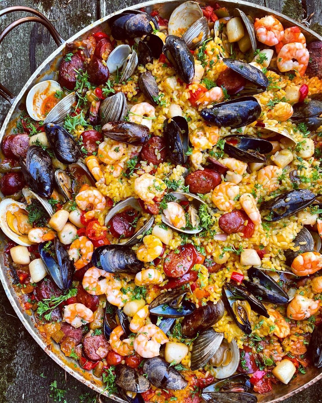 Alicante Copper Paella Pan