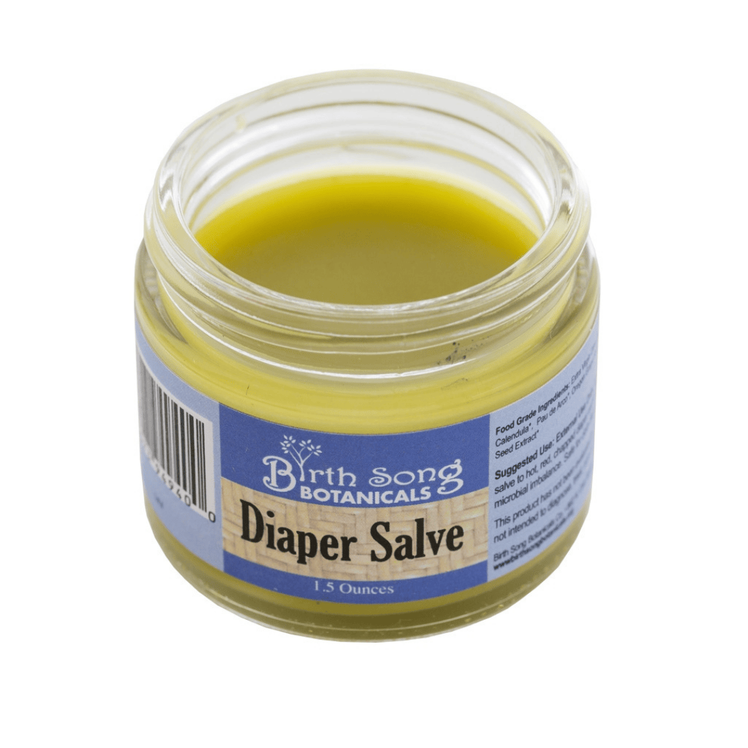 Herbal Baby Diaper Rash Cream With Calendula, Natural Baby Bottom Butter, Cloth Diaper Safe, Unscented - My American Goods