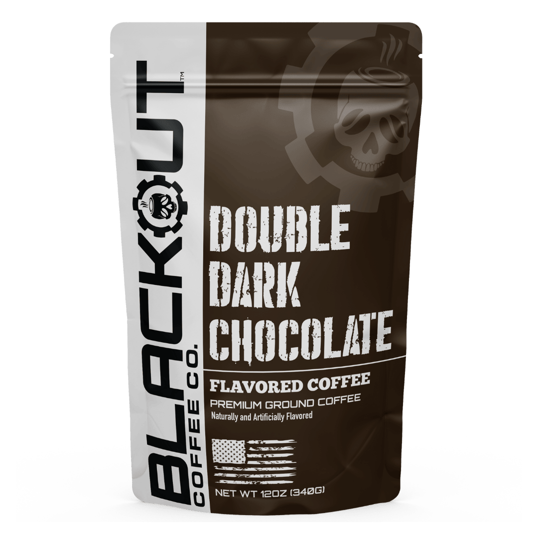 Blackout Coffee Co Coffee Double Dark Chocolate Flavored Coffee