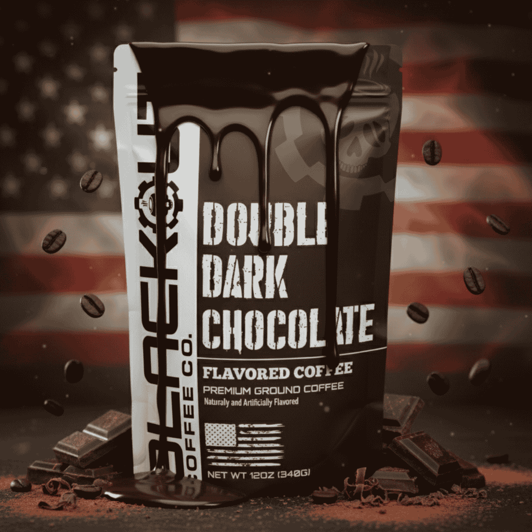 Blackout Coffee Co Coffee Double Dark Chocolate Flavored Coffee