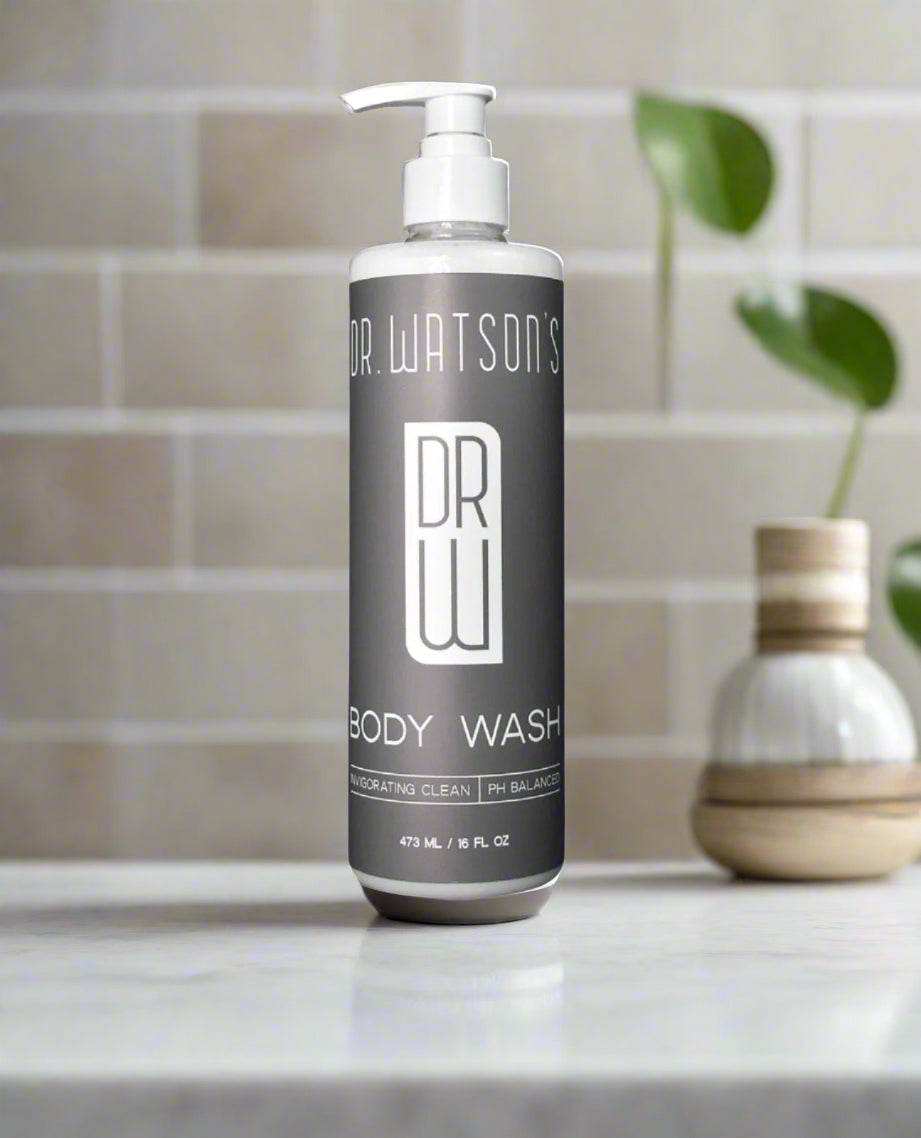 Dr. Watson's Hair & Body Care | Invigorating Body Wash | 16 Oz - My American Goods