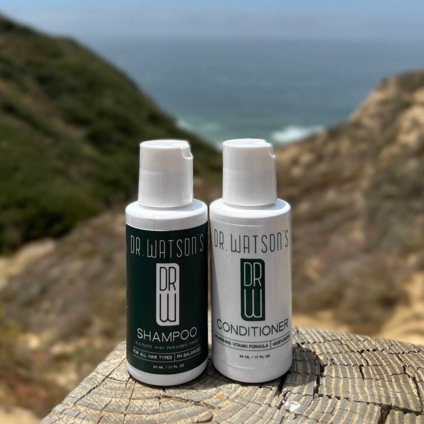 Dr. Watson's Hair Care | Hair Cleansing | Shampoo & Conditioner Sample Pack - My American Goods