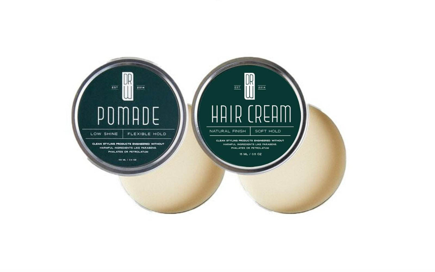 Dr. Watson's Hair Care | Hair Styling Sample Pack | Pomade and Hair Cream - My American Goods