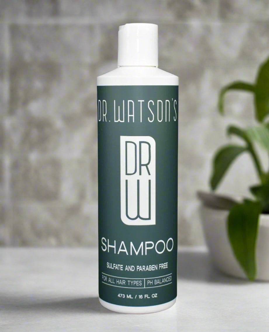 Dr. Watson's Hair Care | Shampoo | The Original | Sulfate Free | pH Balanced | 16 Oz - My American Goods