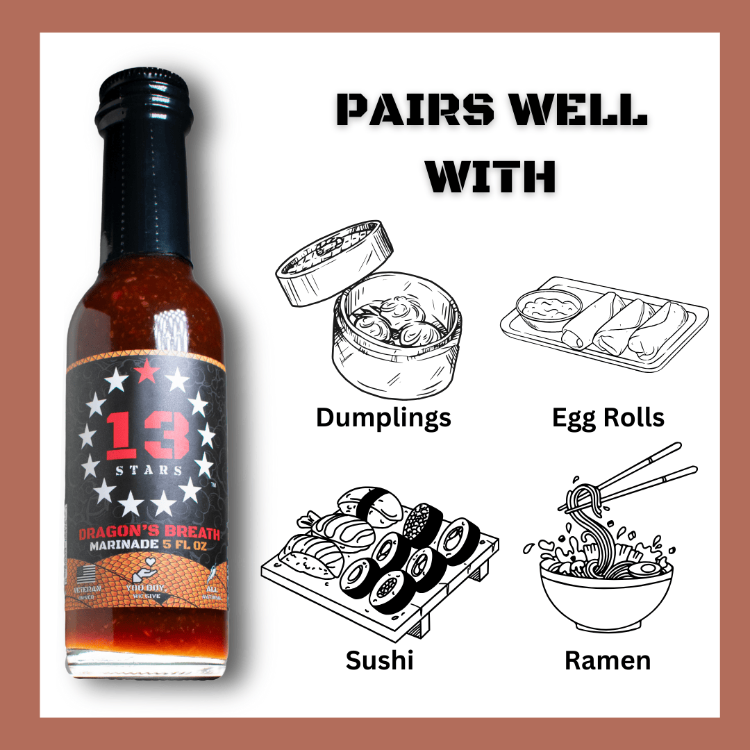 13 Stars Hot Sauce Hot Sauce 13 Stars Hot Sauce Dragon&