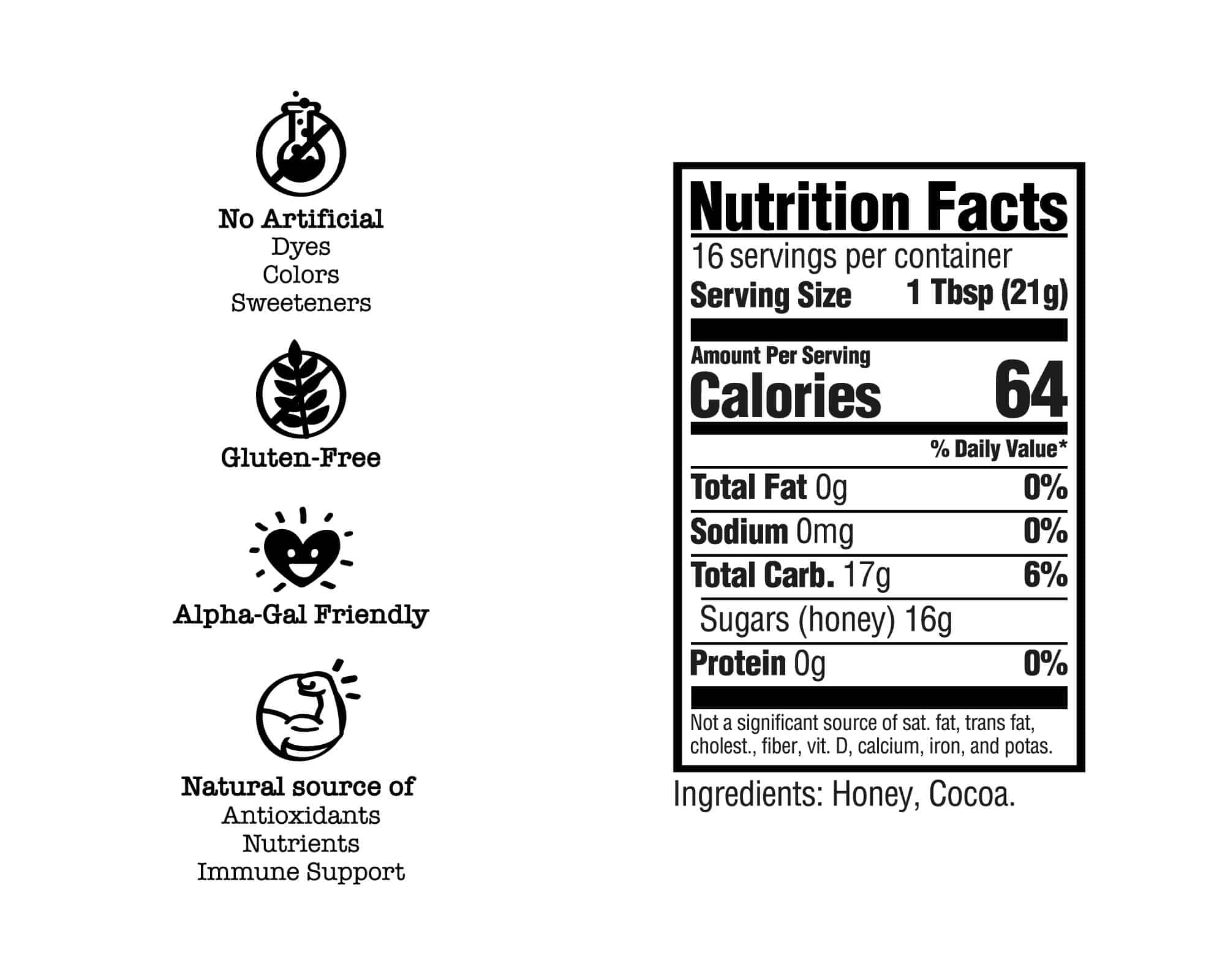 Chocolate Honey Drizzler - My American Goods