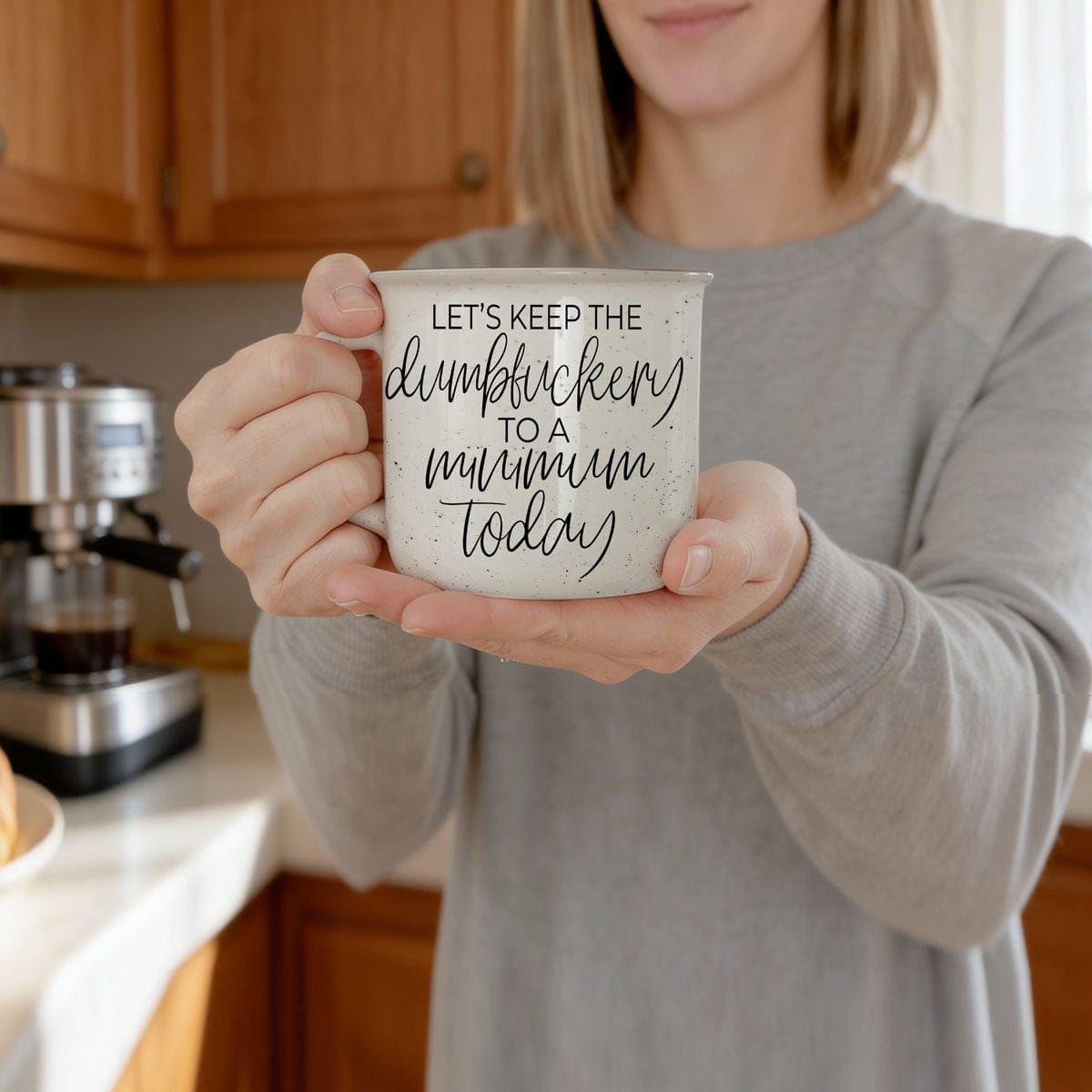Gia Roma Coffee Mug, Dumbf**kery Mug