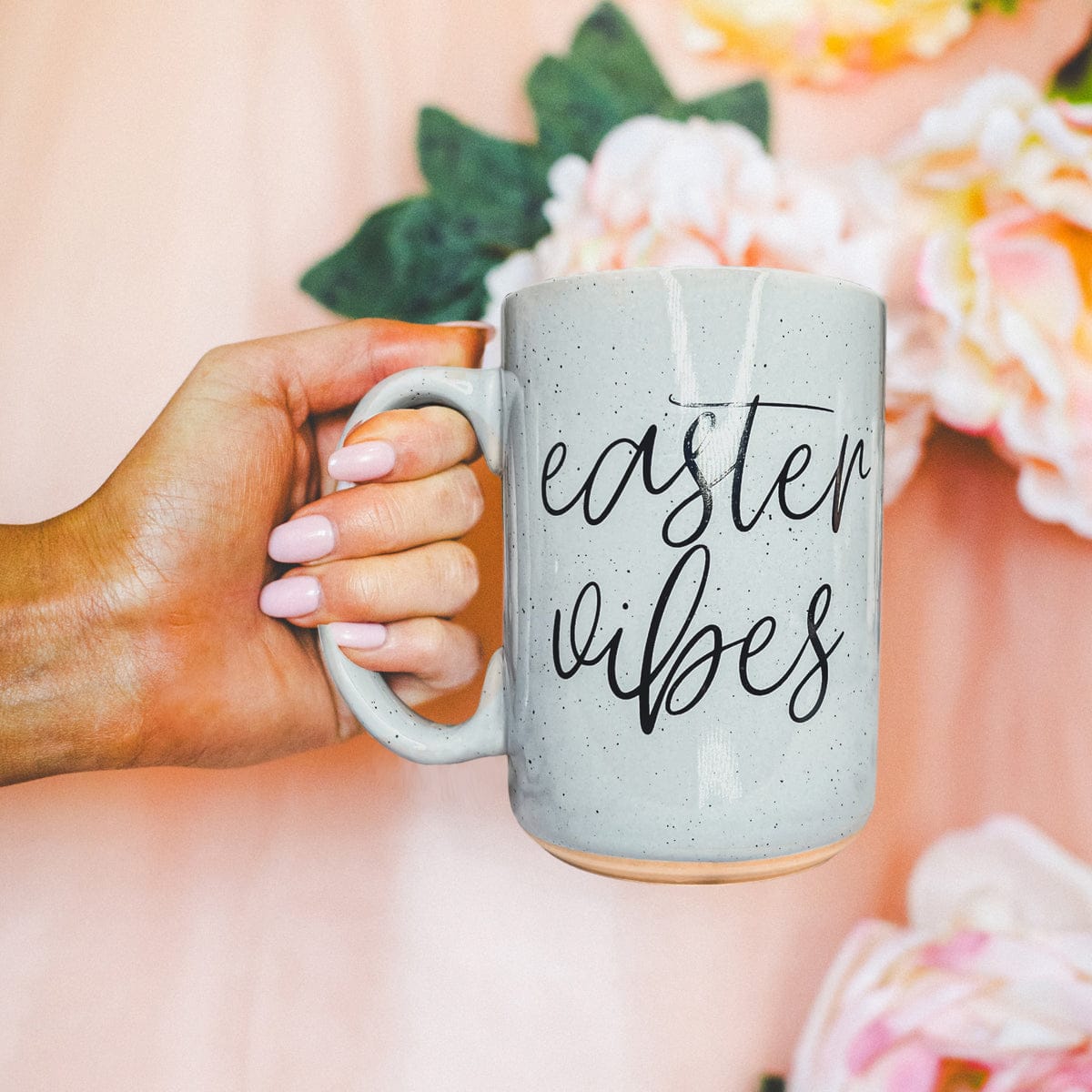 Gia Roma Coffee Mug, Easter Vibes Mug | Spring Coffee Mug 16oz