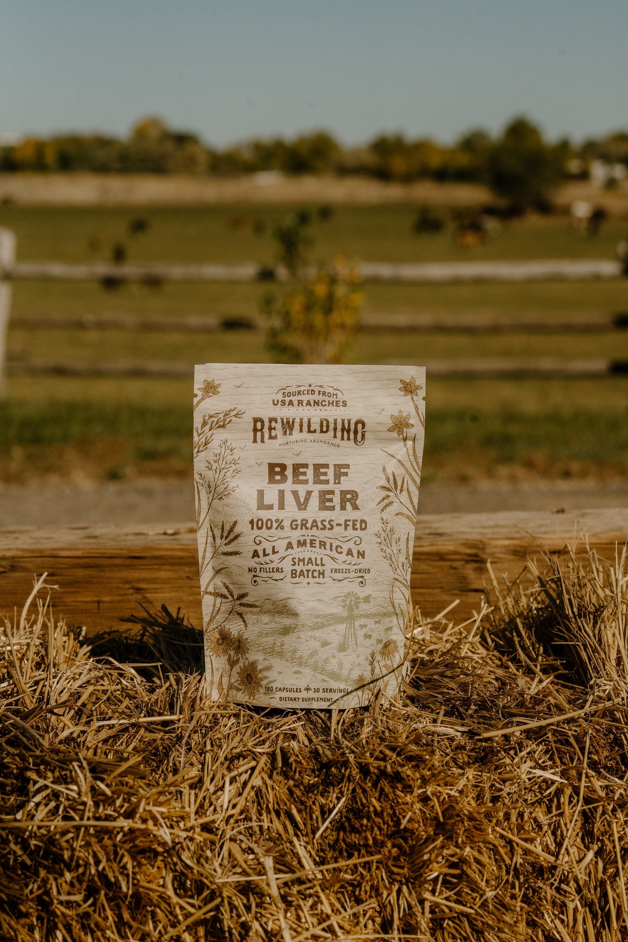 ReWilding USA Beef Liver Capsules
