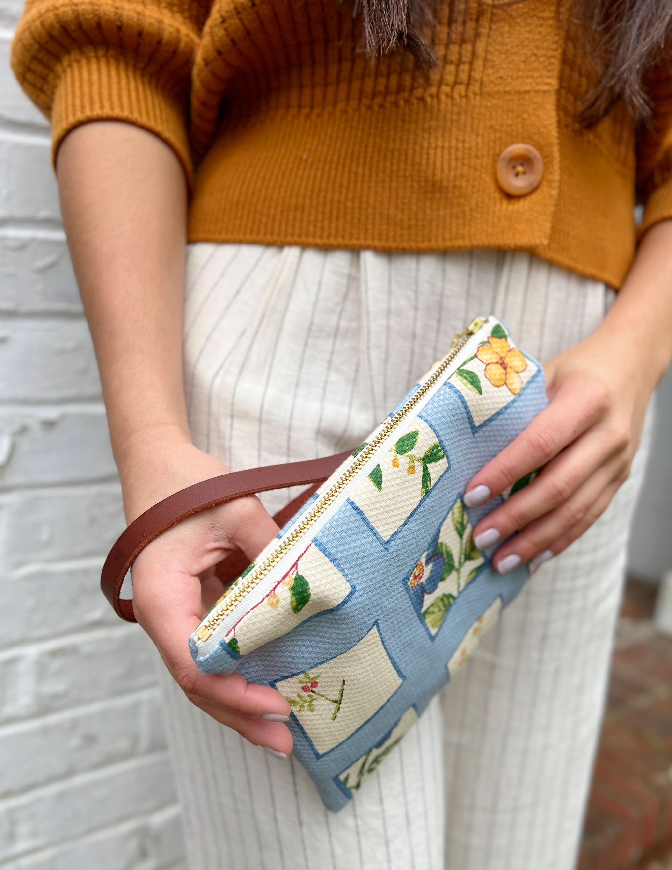 Ash & Rose Summer Meadow Wristlet Purse