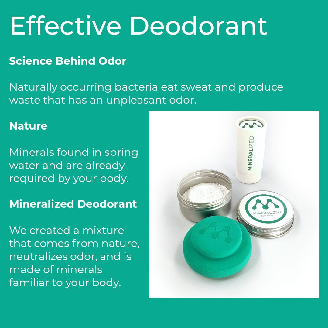 Mineralized Deodorant Mineralized Full-Size Deodorant Powder