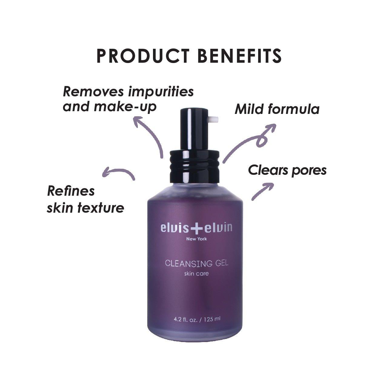 elvis+elvin Lilac Cleansing Gel 125mlÂ