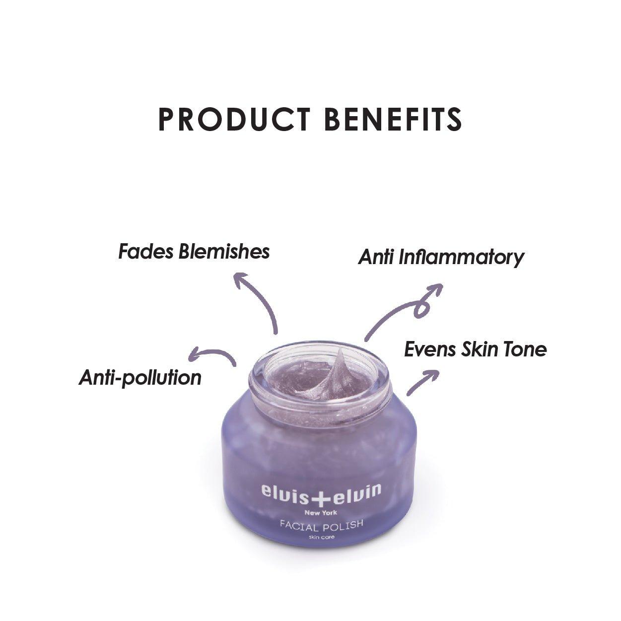 elvis+elvin Lilac Facial Polish 50ml