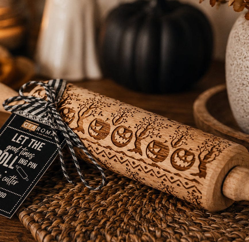Gia Roma Rolling Pin, Kitchen Tools Halloween Rolling Pin Set