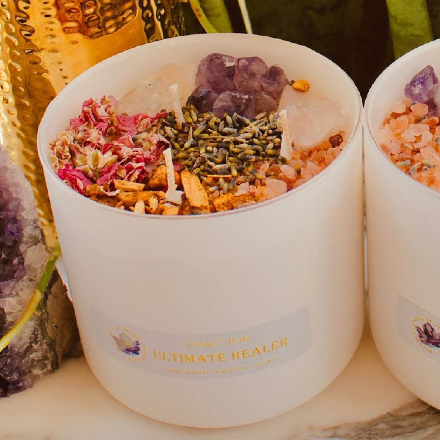 Ultimate Healer Crystal Candle - My American Goods