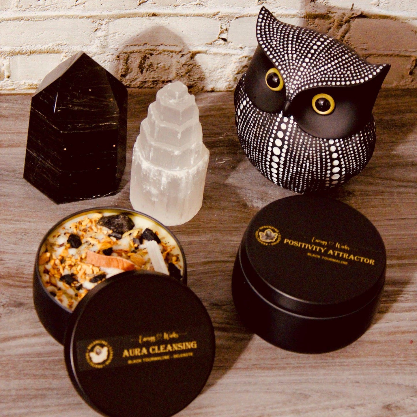 Aura Cleansing Bonfire Tin Candle - My American Goods