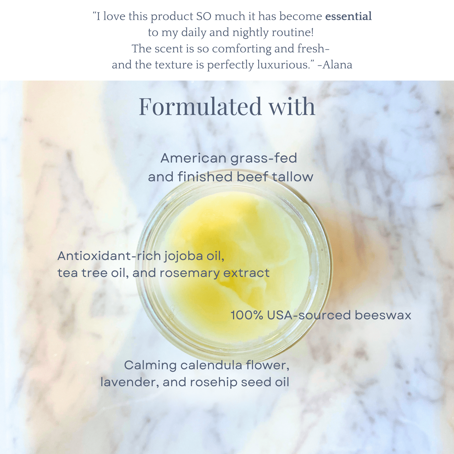 Essential Tallow Balm | 4 oz - My American Goods