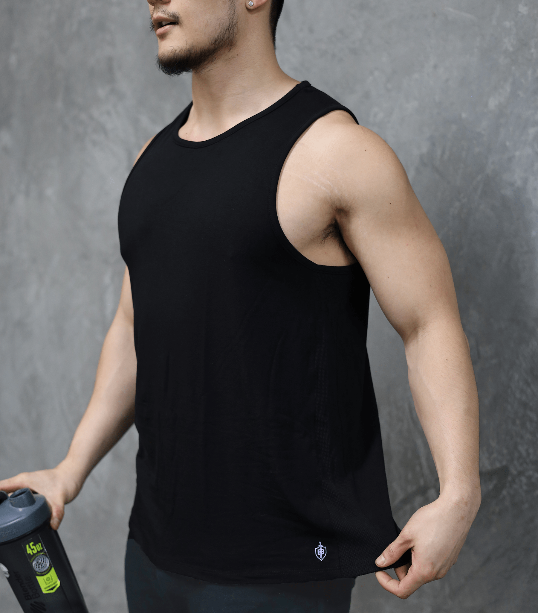 Bamtech Tanks Eucalyptus Performance Tank - Black
