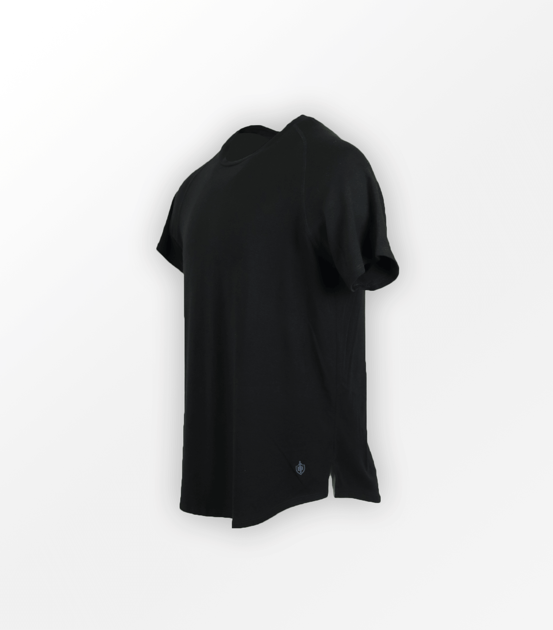 Bamtech Shirt S / Black Eucalyptus Mesh Tee - Stone