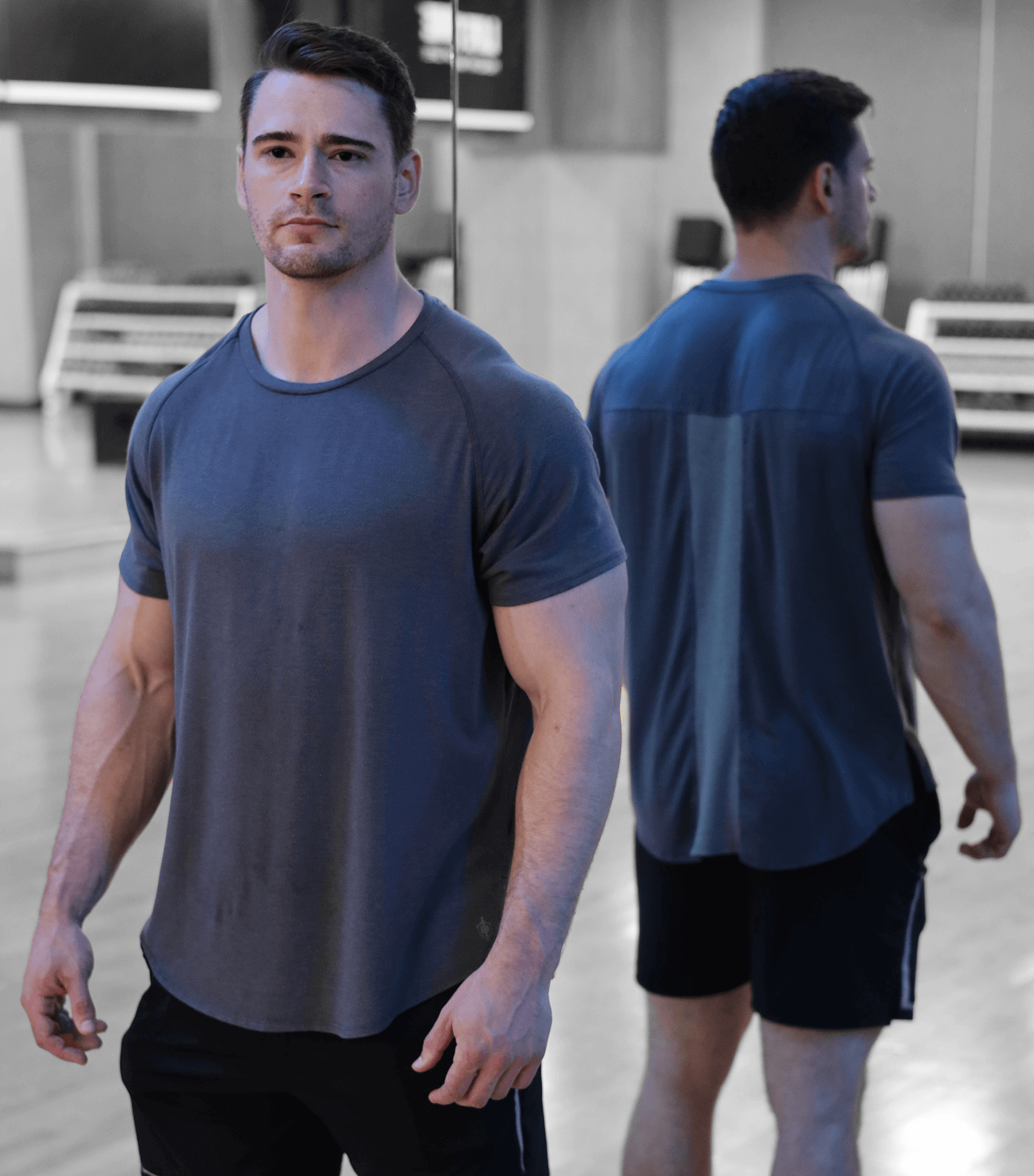 Bamtech Shirt Eucalyptus Mesh Tee - Black