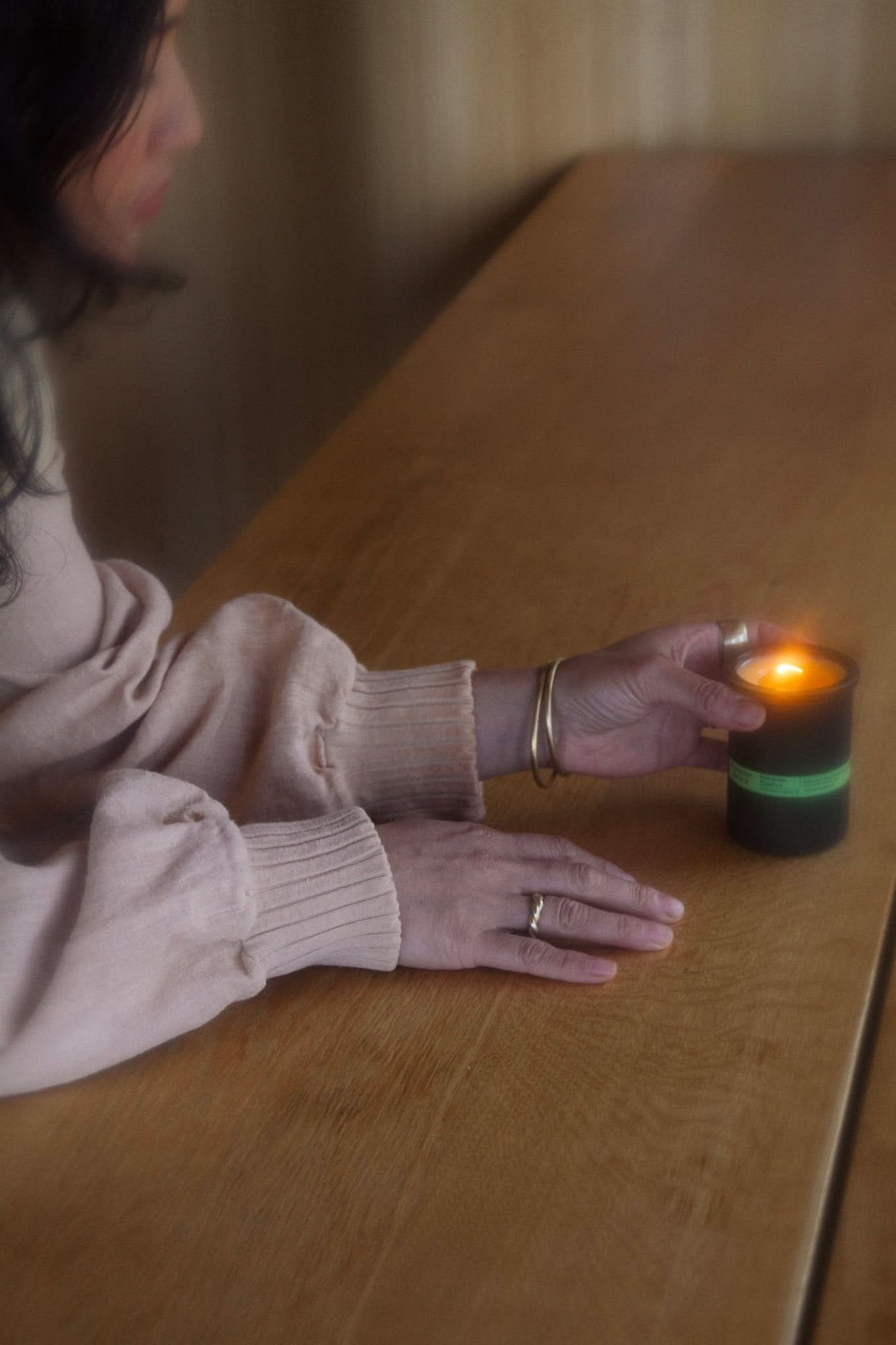 Evergreen Essence – Cedar & Oakmoss Candle | 6 oz Tallow & Beeswax - My American Goods