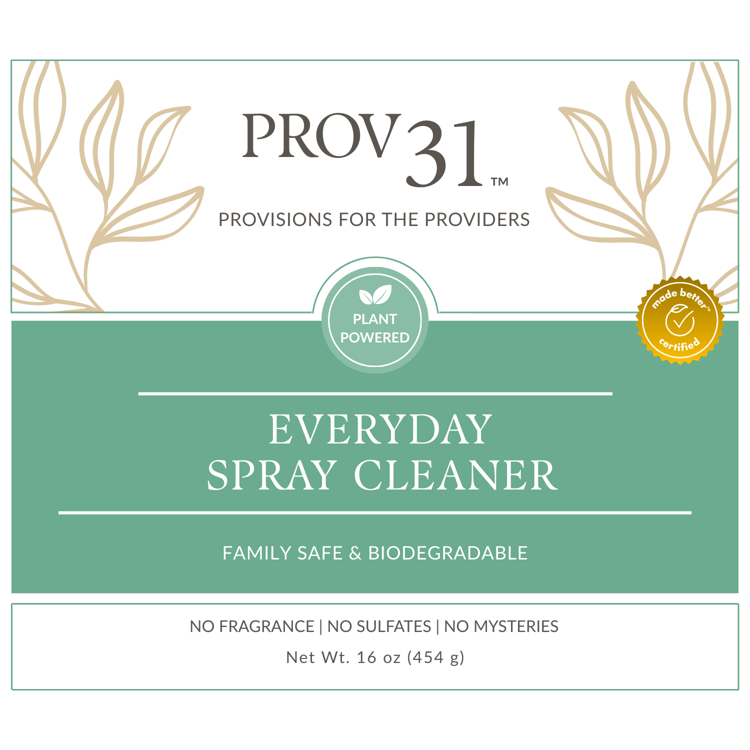 Everyday Spray Cleaner - My American Goods