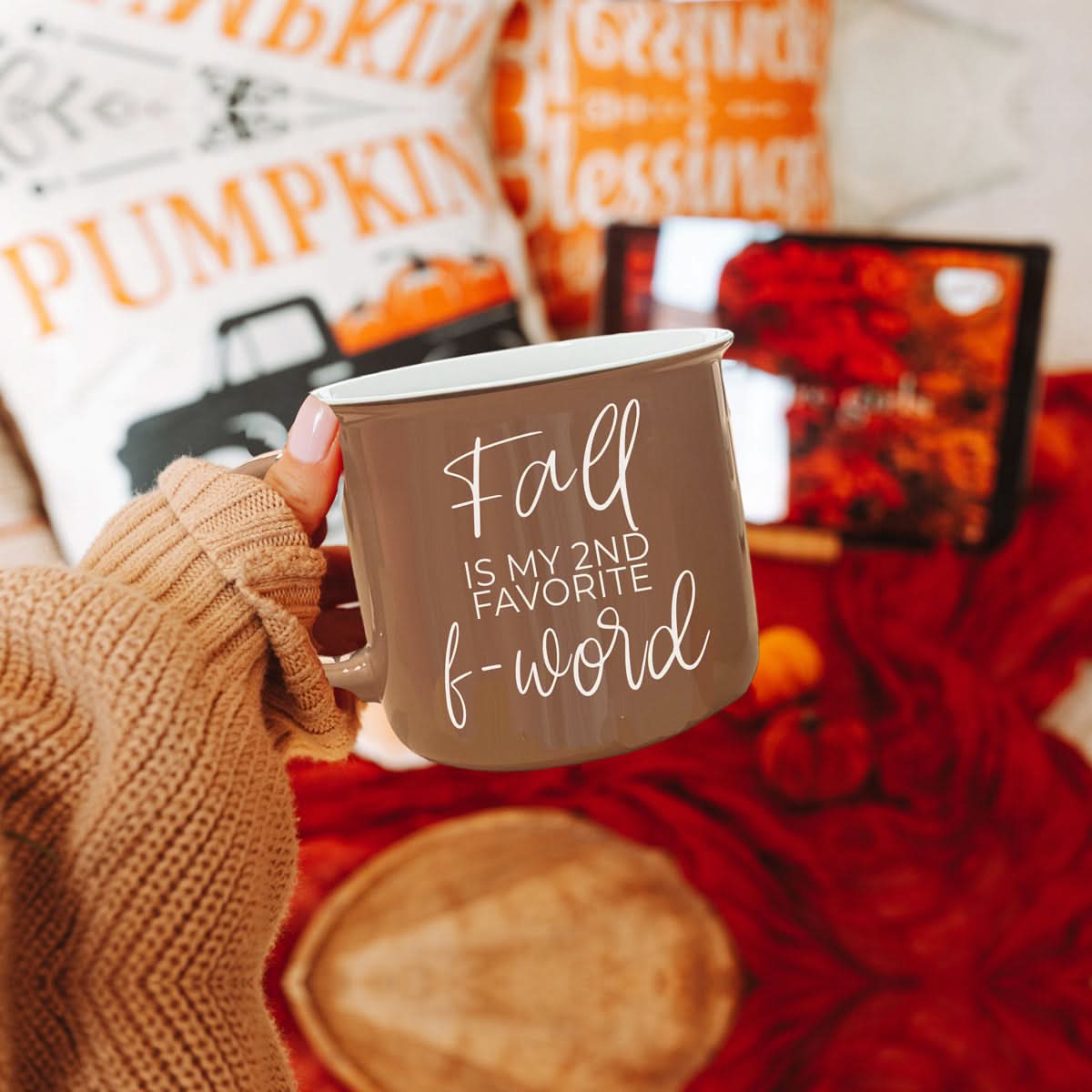 Fall + F-Word Mug - My American Goods