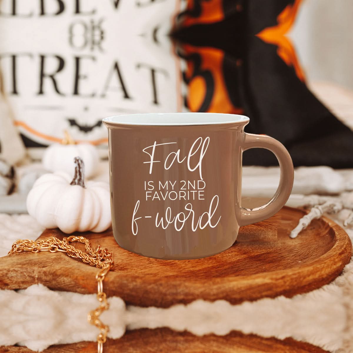 Fall + F-Word Mug - My American Goods
