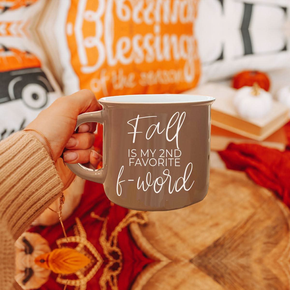 Fall + F-Word Mug - My American Goods