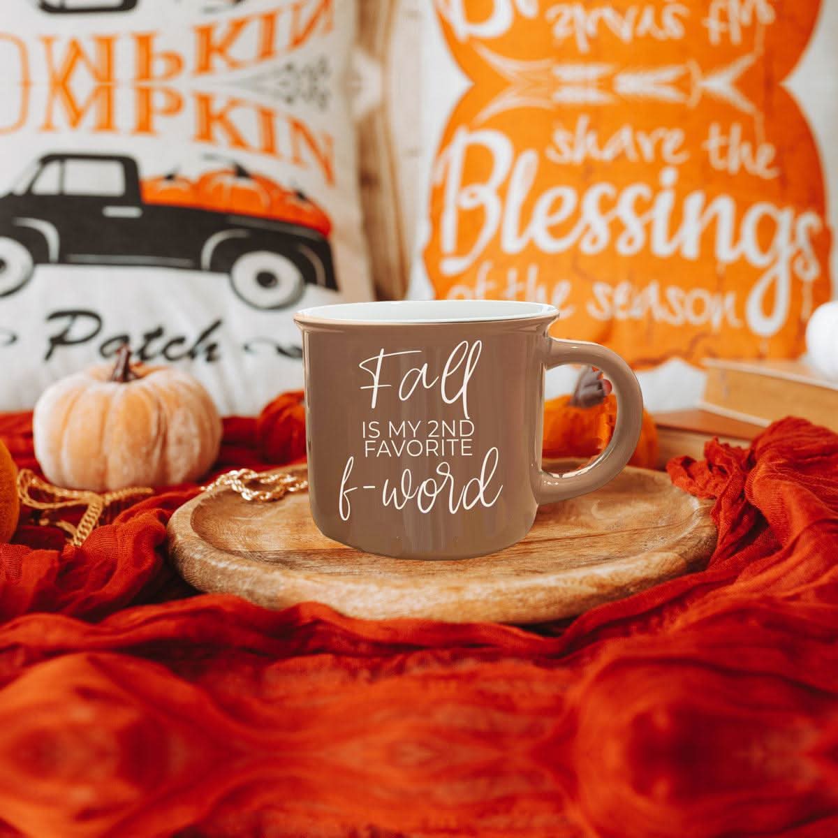 Fall + F-Word Mug - My American Goods