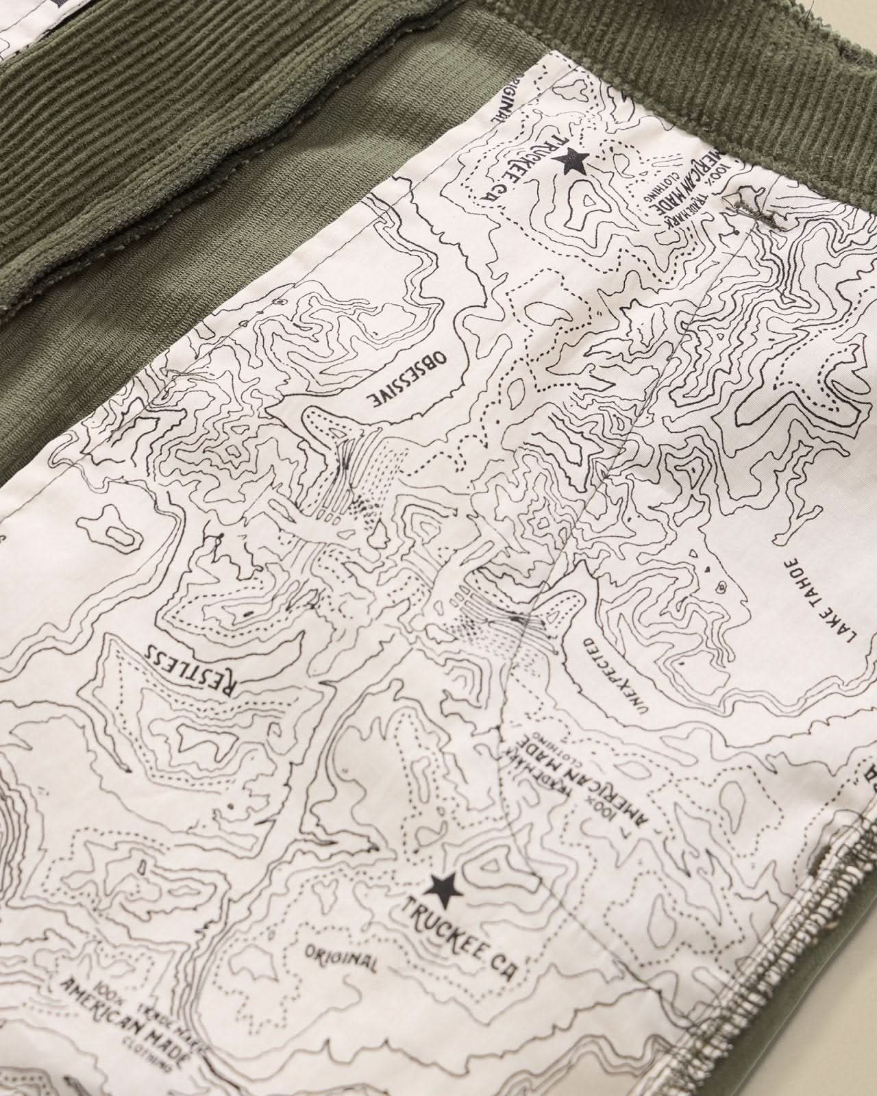 Devium Bottoms Fairfax Corduroy Shorts