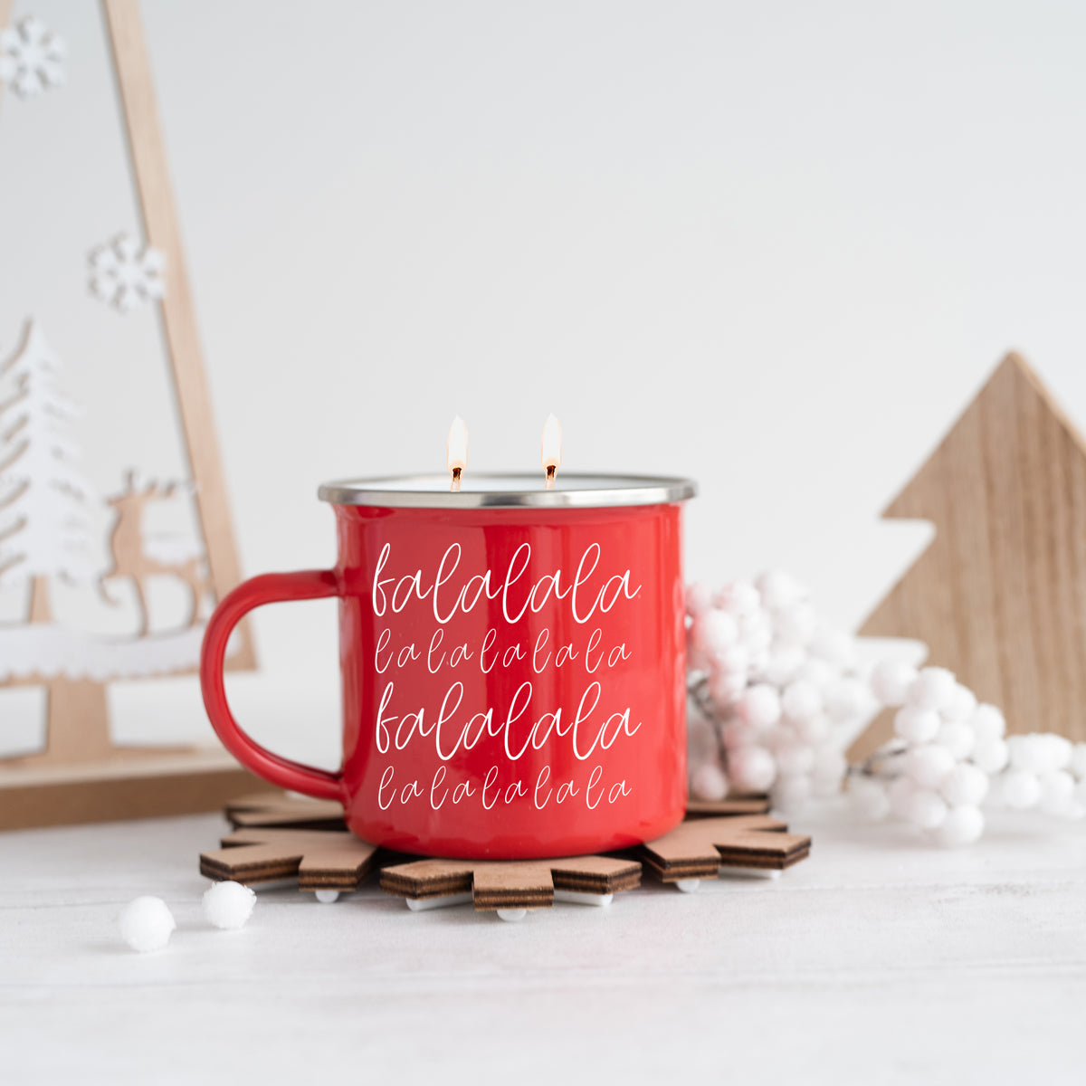 16oz Holiday Candle Mug - My American Goods