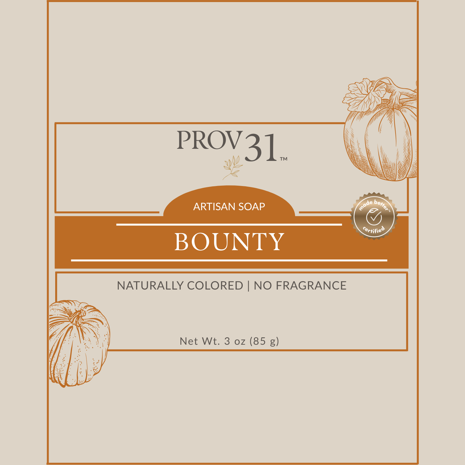 Bar Soap: Bounty - My American Goods