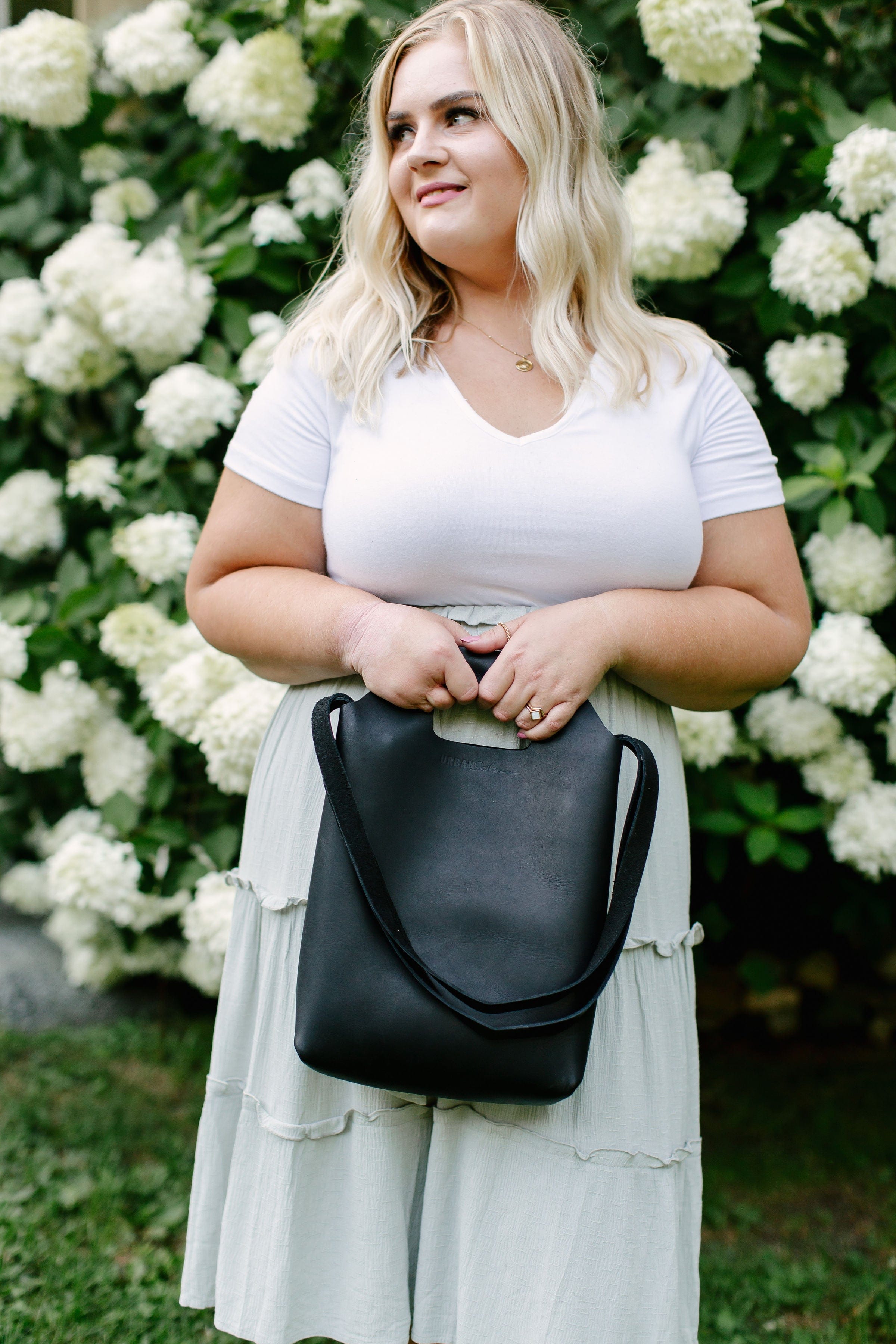 Urban Southern Totes Black Mini Market Tote