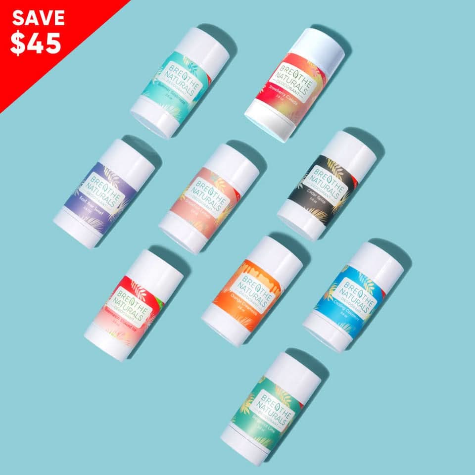 Breathe Naturals Deodorant The Family Pit Pack