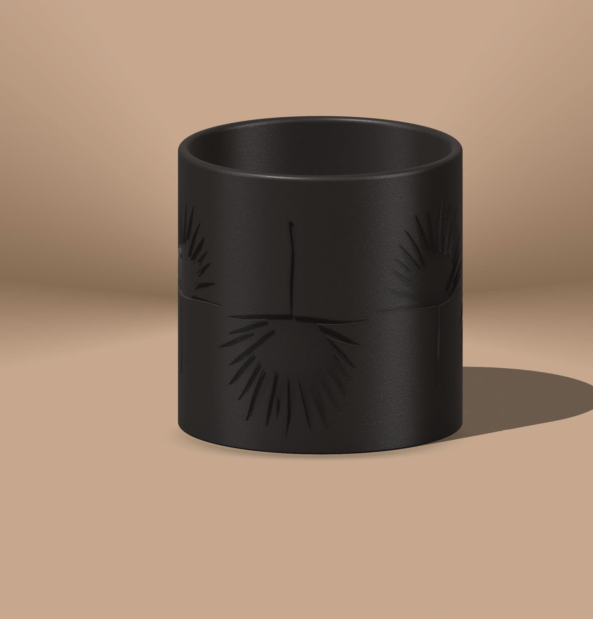 Fan Palm Pot - My American Goods