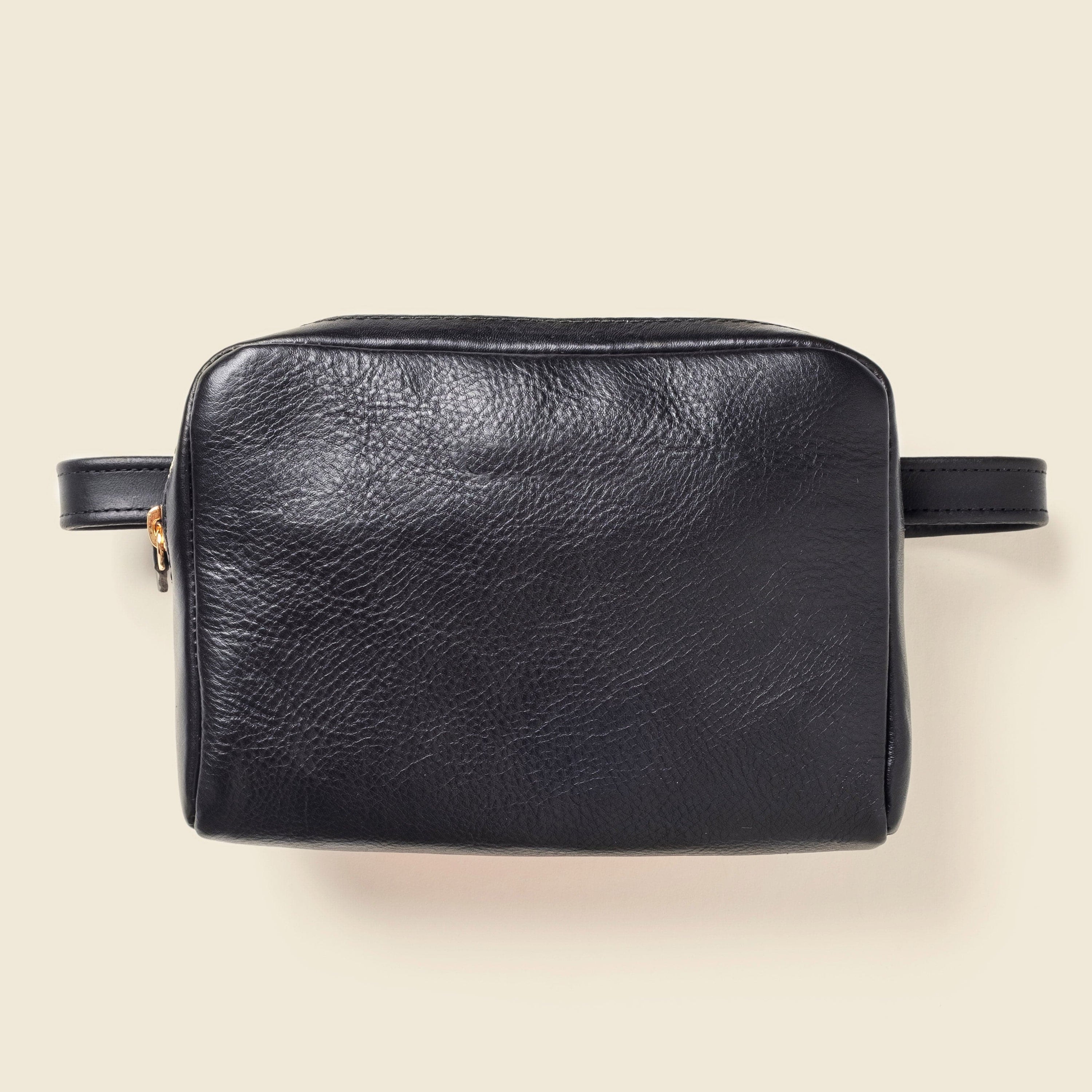 CASUPO Dopp Toiletry Bag 28-36 Fanny Pack Black
